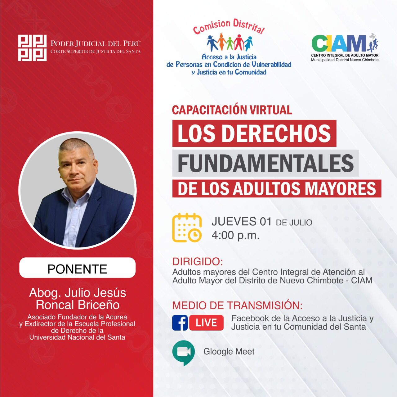 LOS DERECHOS FUNDAMENTALES DE LOS ADULTOS MAYORES