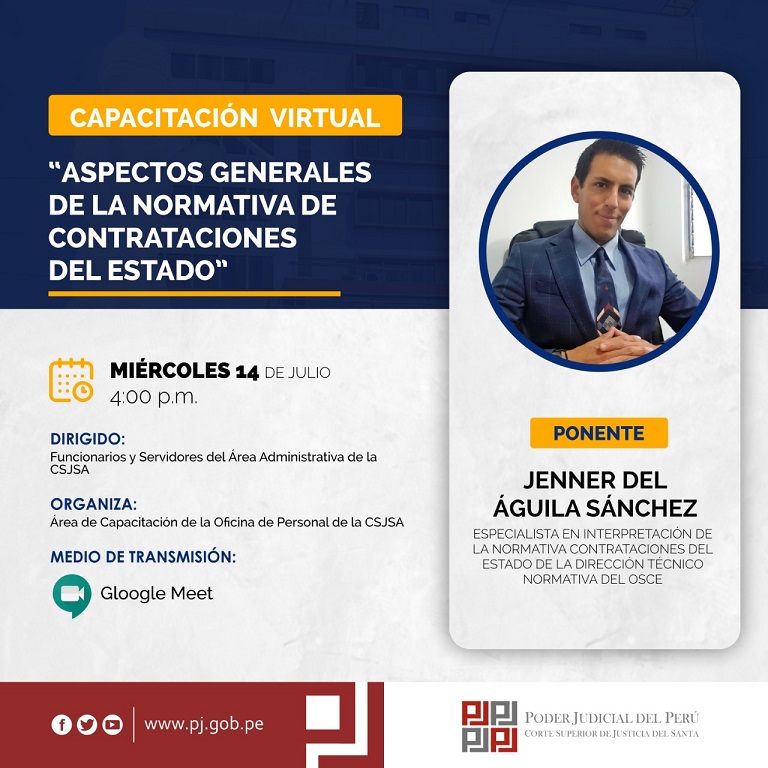 ASPECTOS GENERALES DE LA NORMATIVA DE CONTRATACIONES DEL ESTADO
