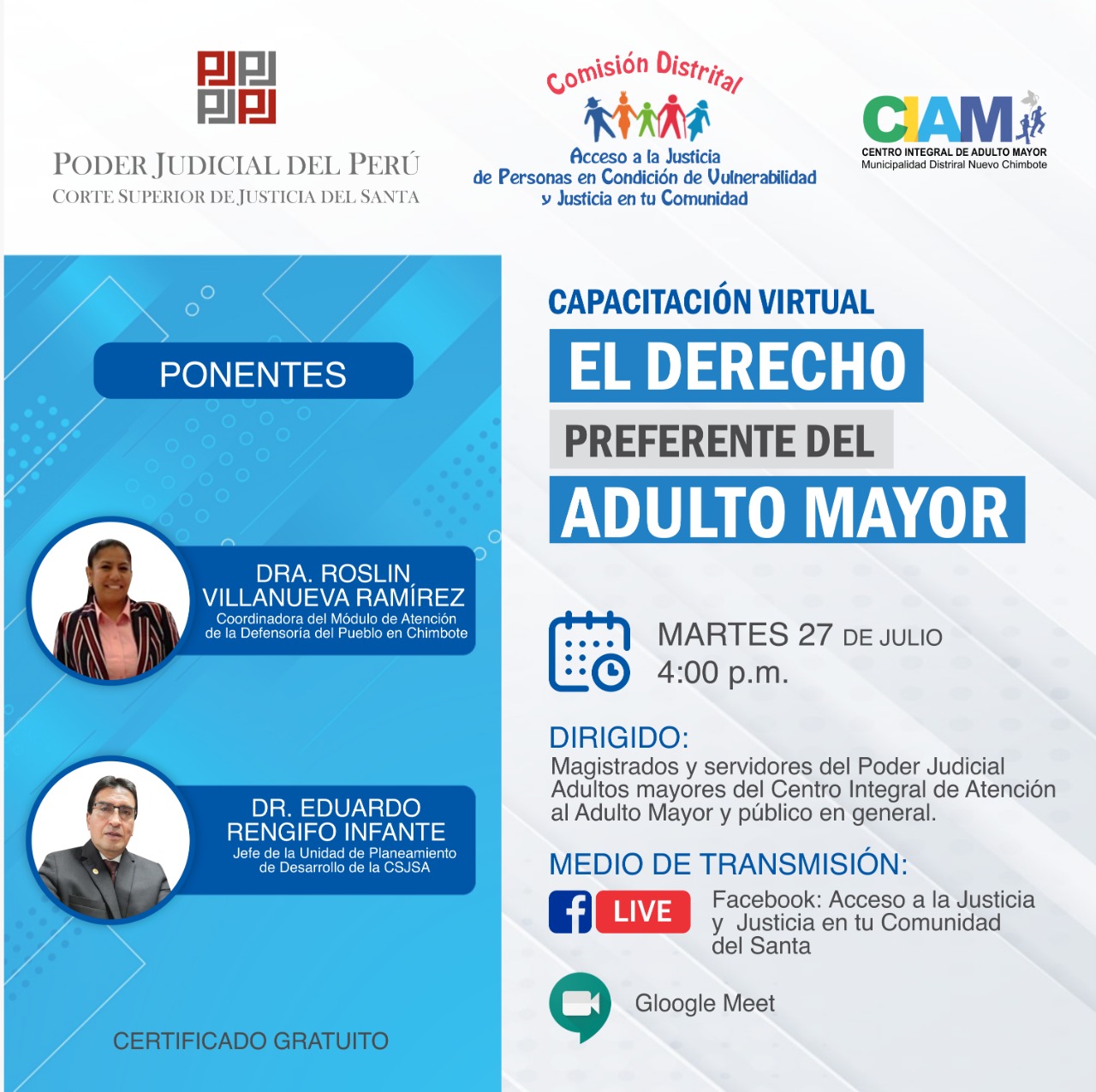 EL DERECHO PREFERENTE DEL ADULTO MAYOR