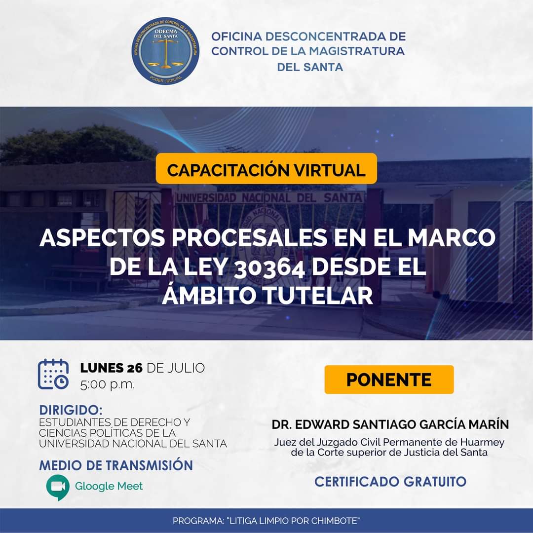 ASPECTOS PROCESALES EN EL MARCO DE LA LEY NÂ° 30364 DESDE EL ÃMBITO TUTELAR