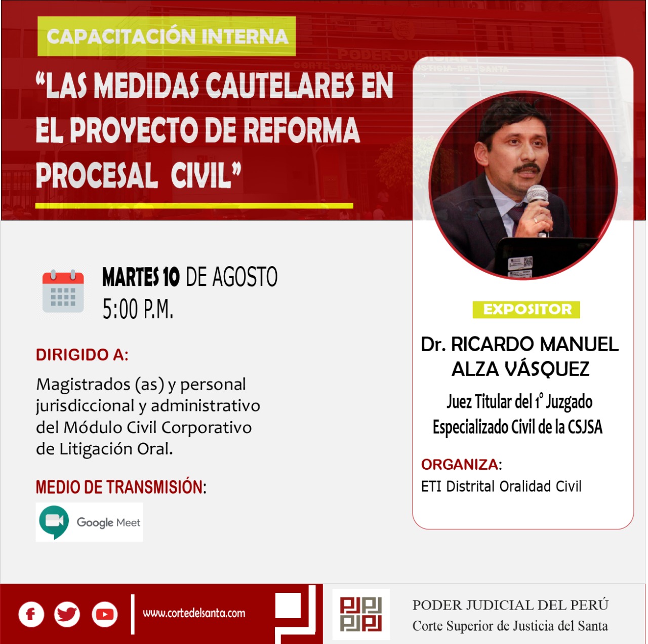 LAS MEDIDAS CAUTELARES EN EL PROYECTO DE REFORMA PROCESAL CIVIL             
