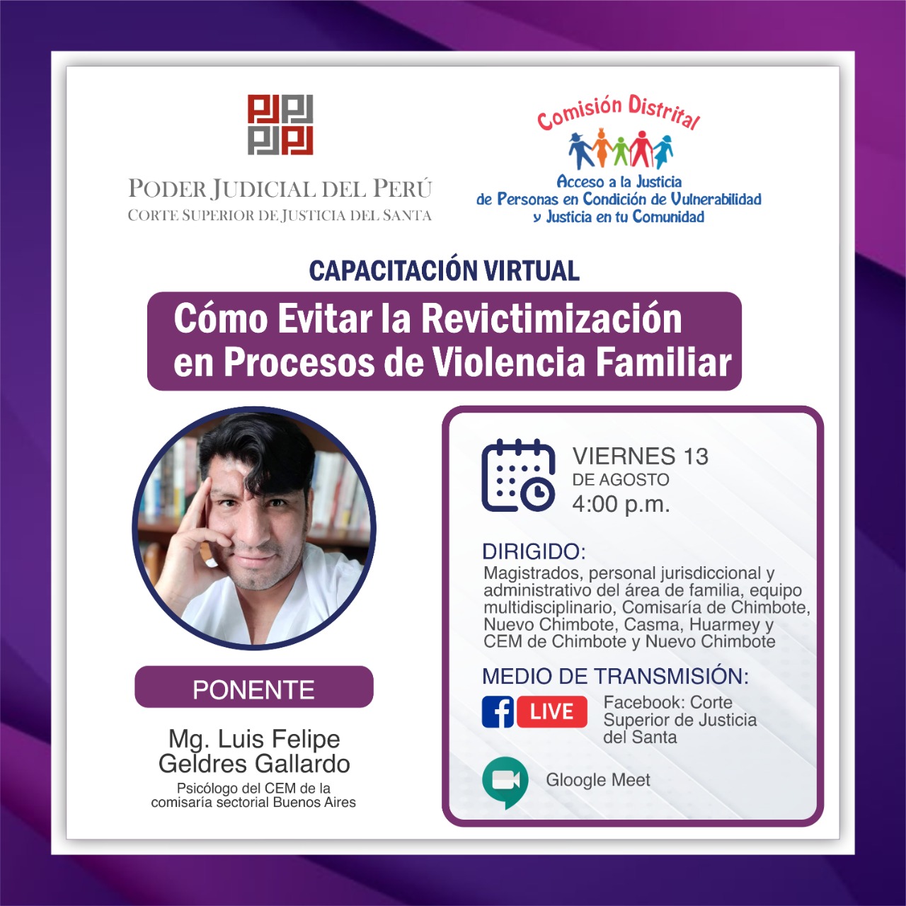 CÃ“MO EVITAR LA REVICTIMIZACIÃ“N EN PROCESOS DE VIOLENCIA FAMILIAR