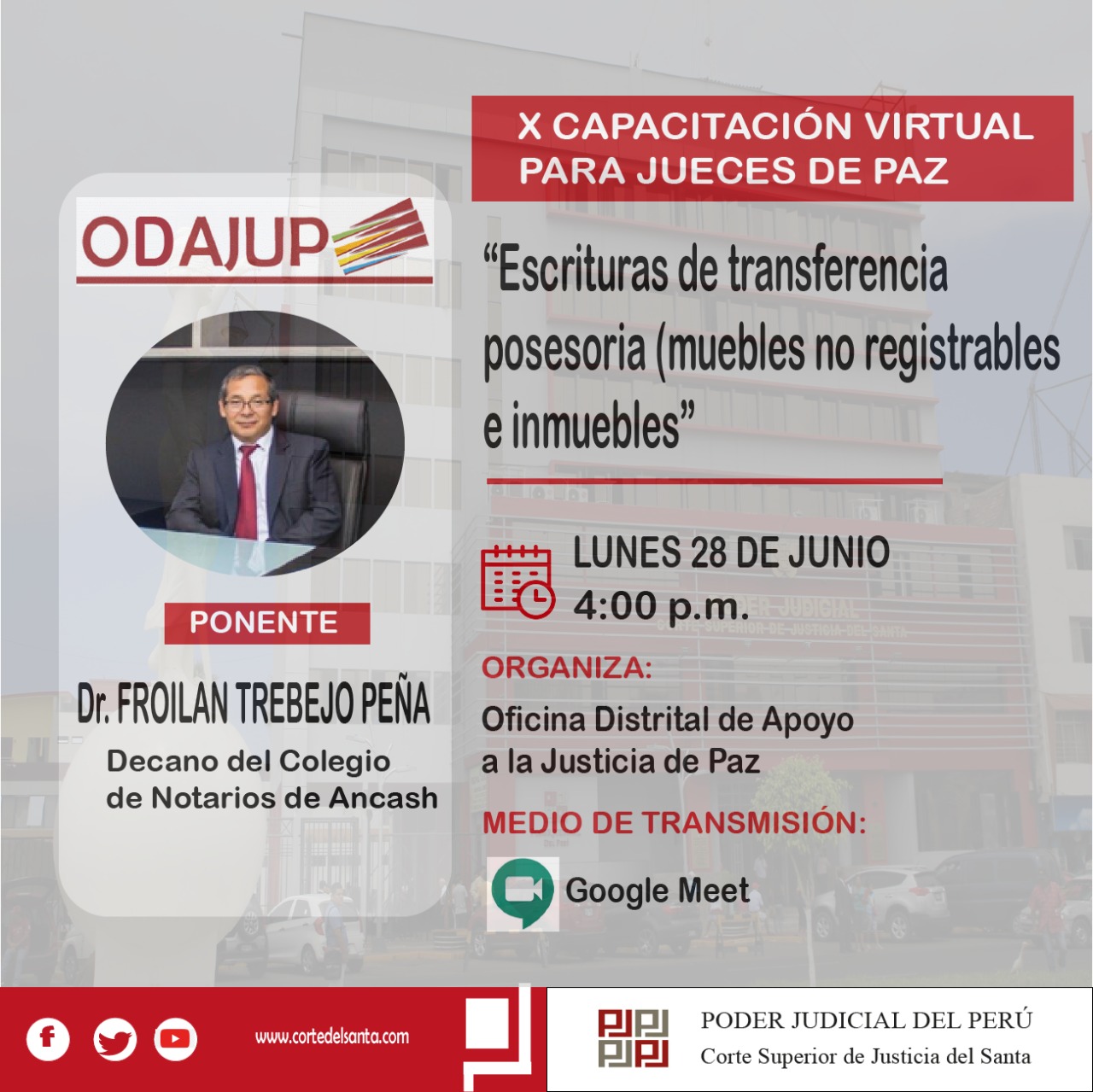 ESCRITURAS DE TRANSFERENCIA POSESORIA (MUEBLES NO REGISTRABLES E INMUEBLES)