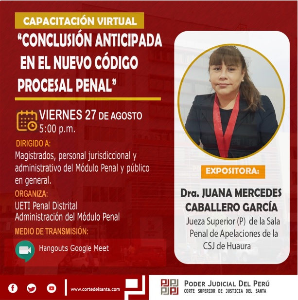 CONCLUSIÃ“N ANTICIPADA EN EL NUEVO CÃ“DIGO PROCESAL PENAL