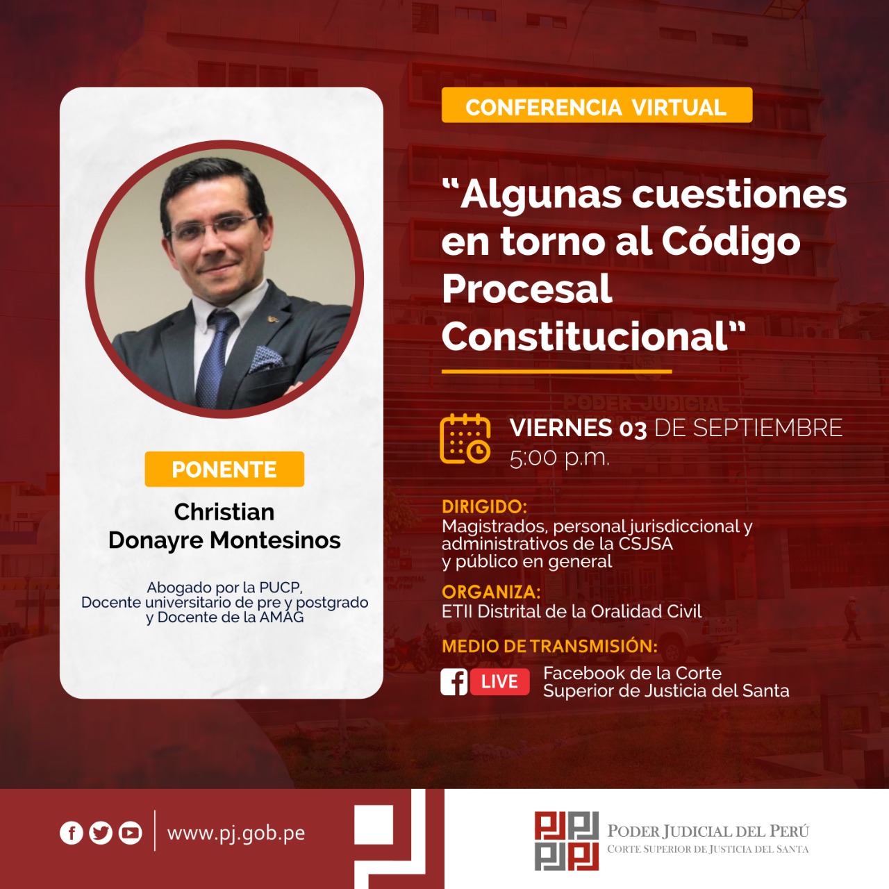 ALGUNAS CUESTIONES EN TORNO AL CÃ“DIGO PROCESAL CONSTITUCIONAL