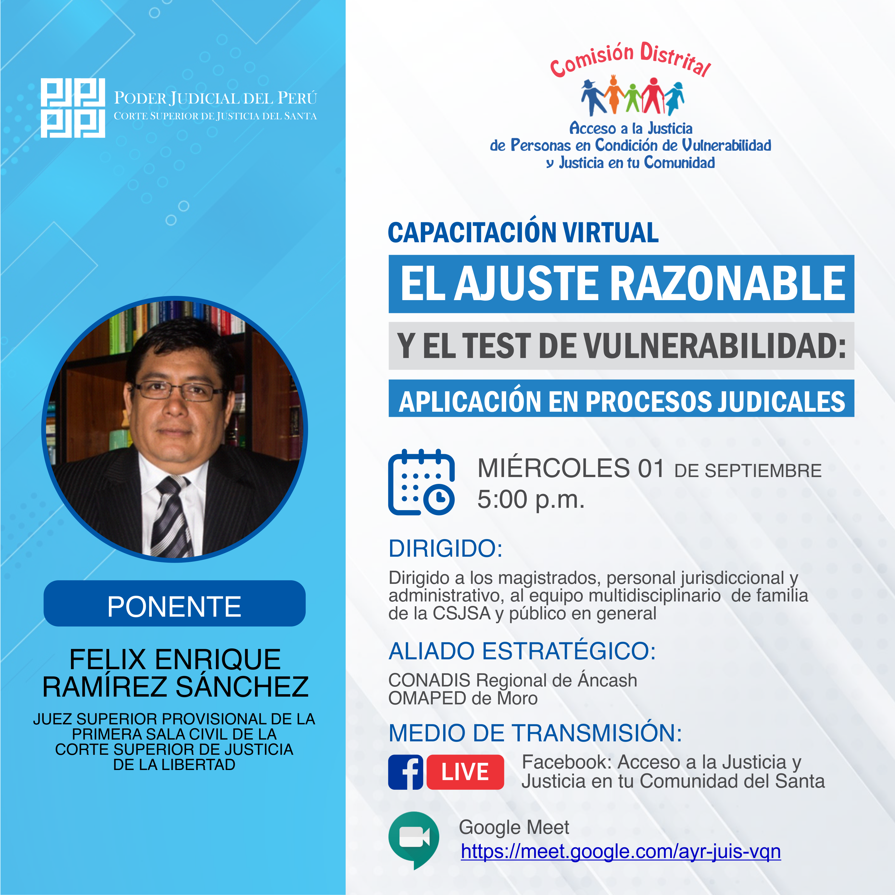 EL AJUSTE RAZONABLE Y EL TEST DE VULNERABILIDAD: APLICACIÃ“N EN PROCESOS JUDICIALES