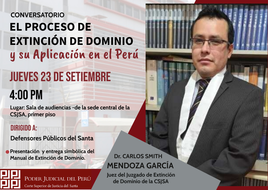 EL PROCESO DE EXTINCIÃ“N DE DOMINIO Y SU APLICACIÃ“N EN EL PERÃš