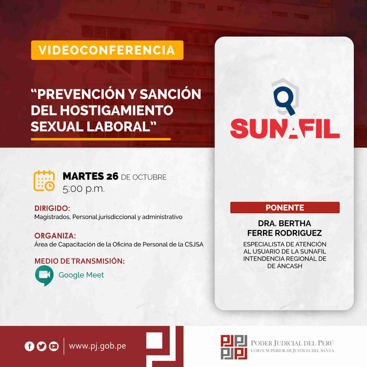 PREVENCIÃ“N Y SANCIÃ“N DEL HOSTIGAMIENTO SEXUAL LABORAL