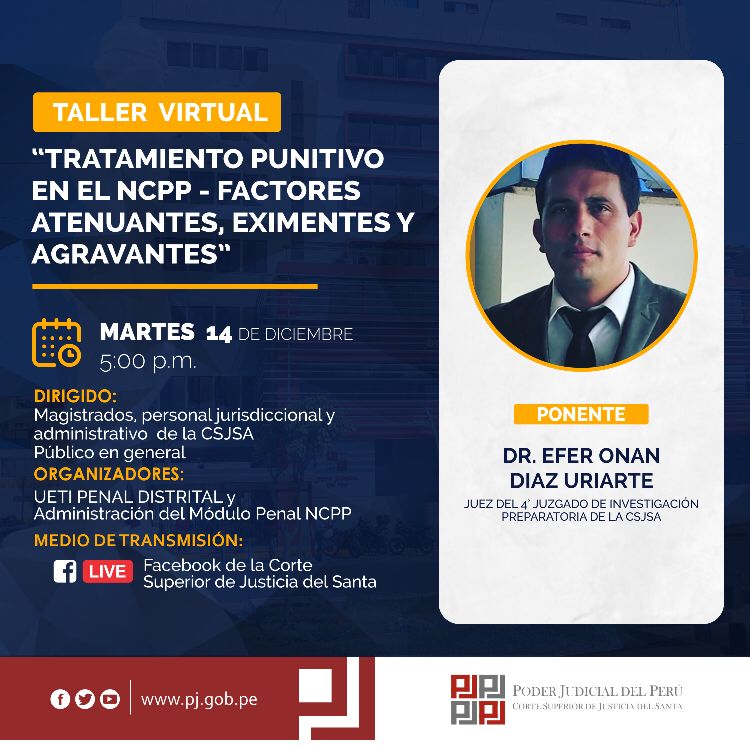 TRATAMIENTO PUNITIVO EN EL NCPP - FACTORES ATENUANTES, EXIMENTES Y AGRAVANTES