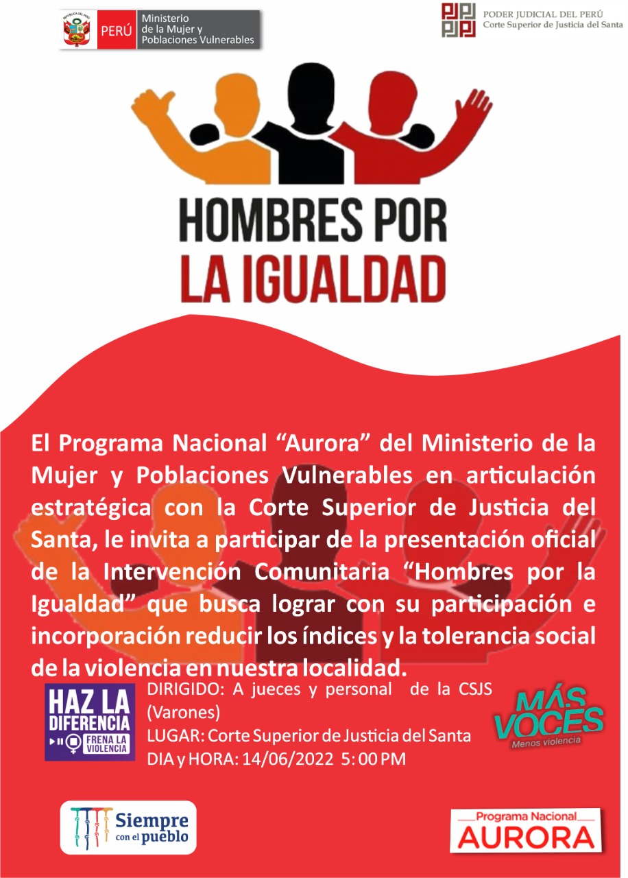 PRESENTACIÃ“N OFICIAL DE LA INTERVENCIÃ“N COMUNITARIA: 