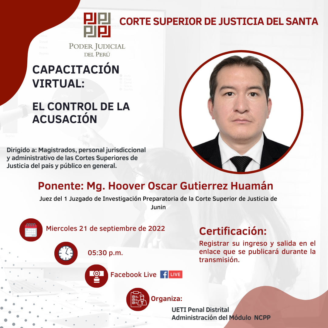EL CONTROL DE LA ACUSACIÃ“N