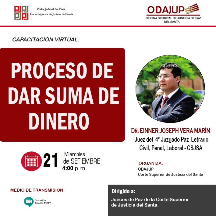 PROCESO DE DAR SUMA DE DINERO
