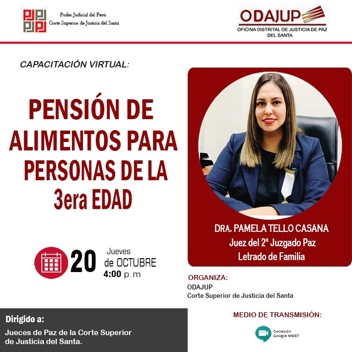 PENSIÃ“N ALIMENTOS PARA PERSONAS DE LA 3era EDAD