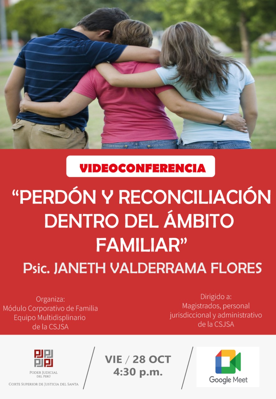 PERDÃ“N Y RECONCILIACIÃ“N DENTRO DEL ÃMBITO FAMILiAR
