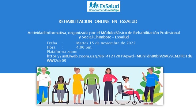 REHABIOLITACIÃ“N ONLINE EN ESSALUD