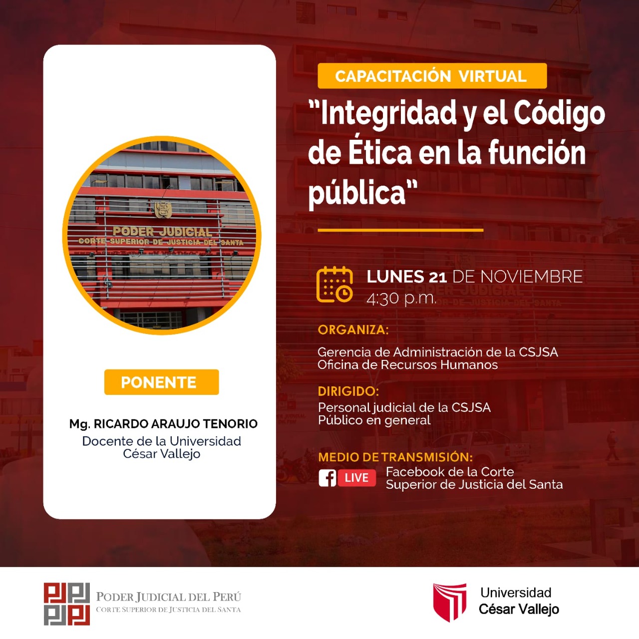 INTEGRIDAD Y EL CÃ“DIGO DE Ã‰TICA EN LA FUNCIÃ“N PÃšBLICA