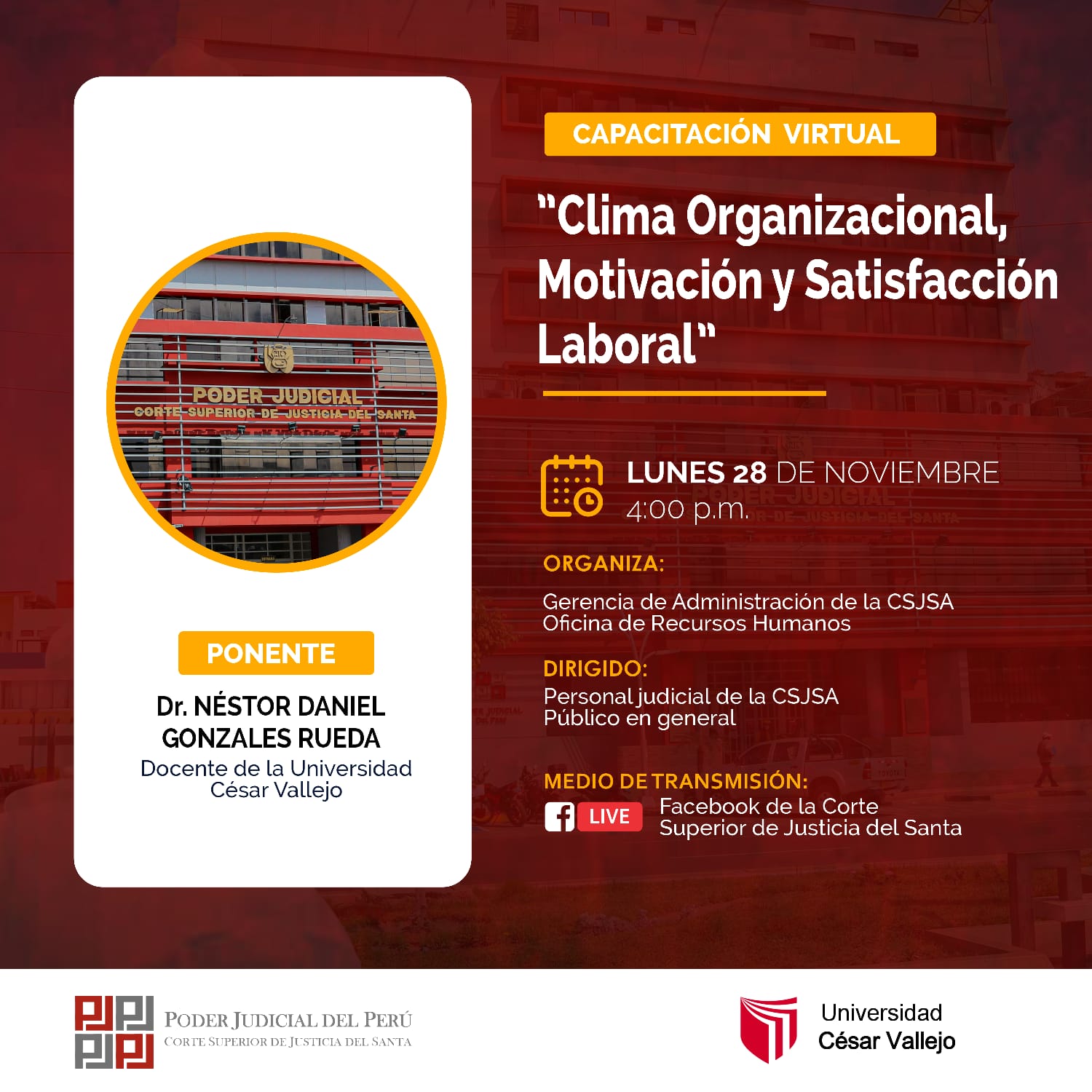 CLIMA ORGANIZACIONAL, MOTIVACIÃ“N Y SATISFACCIÃ“N LABORAL
