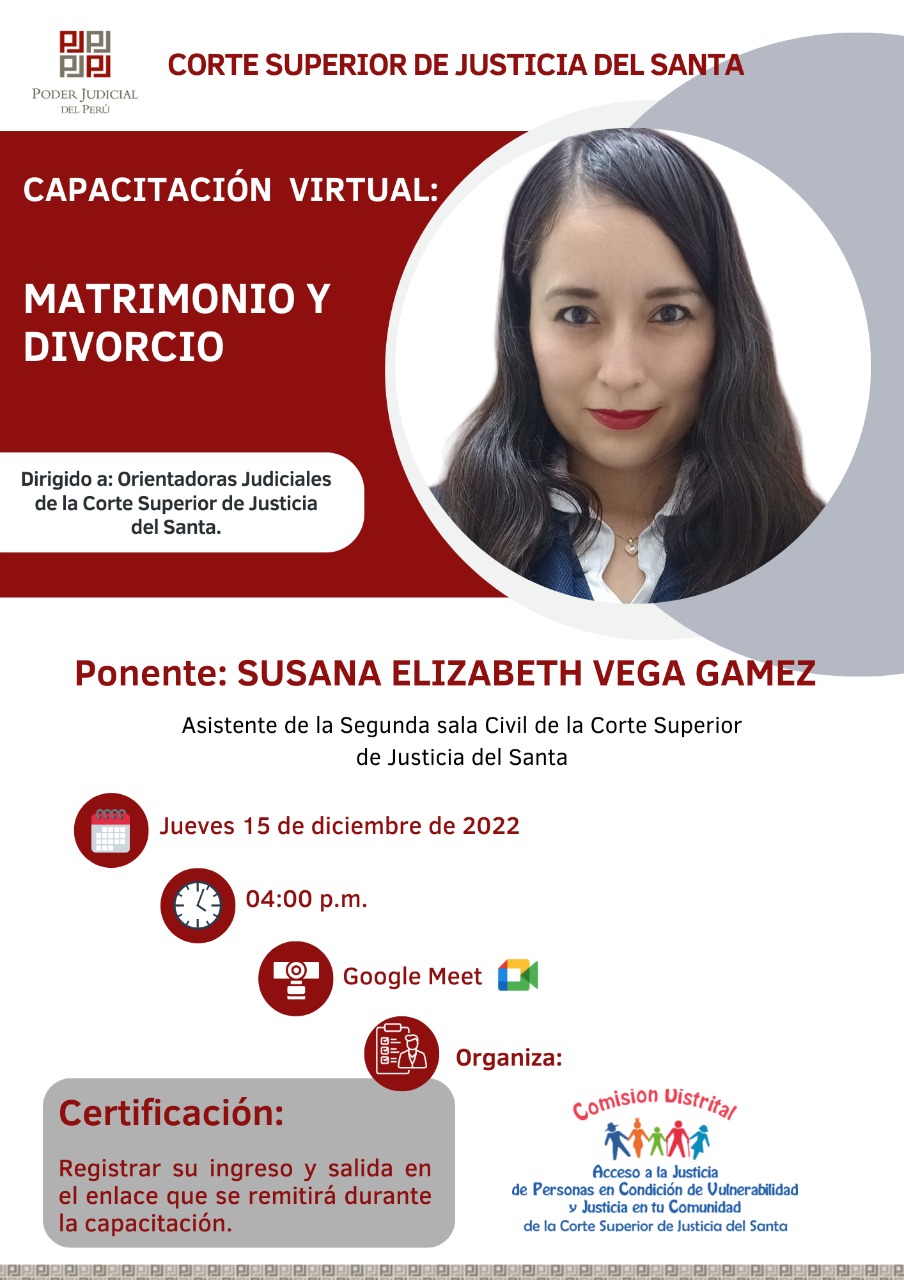 MATRIMONIO Y DIVORCIO