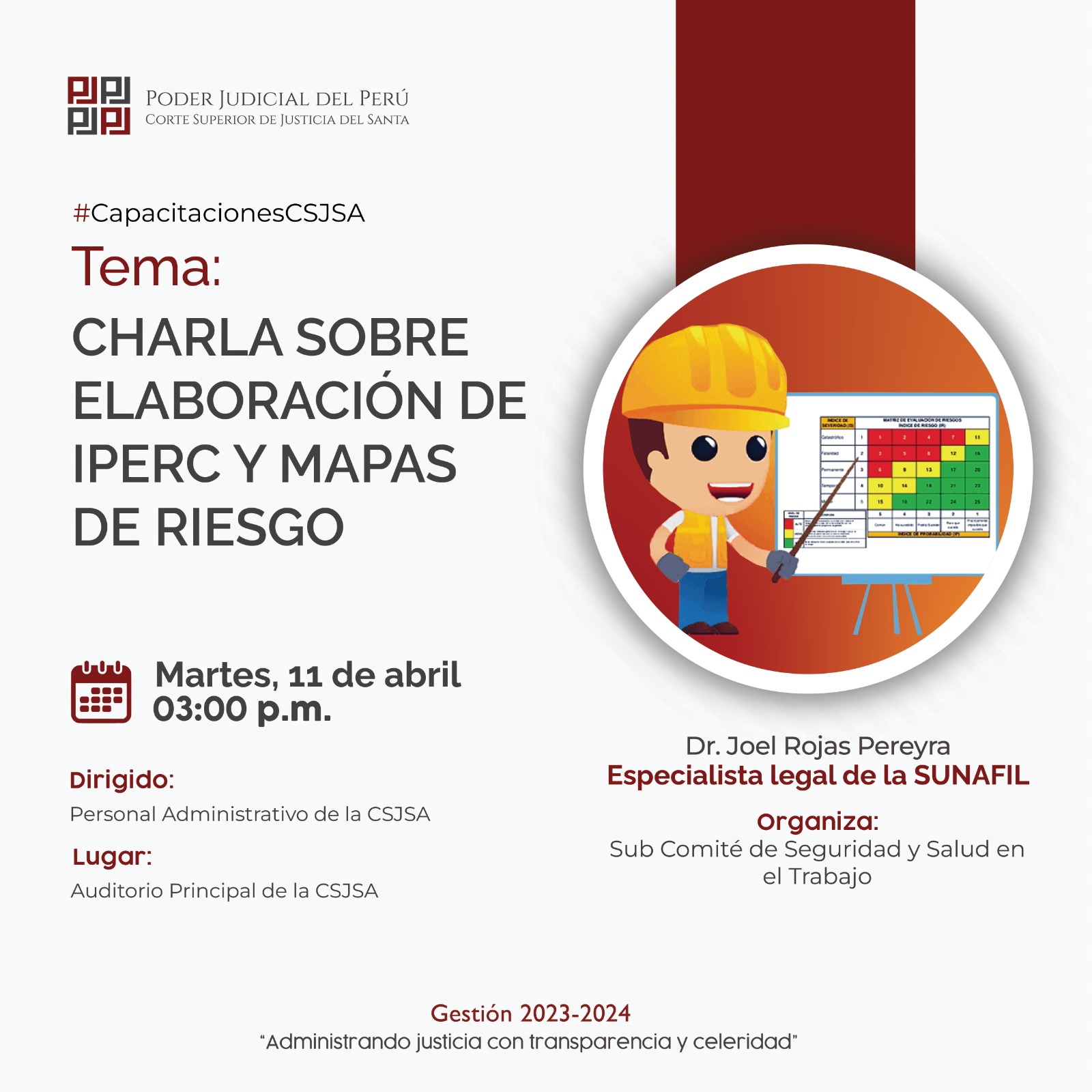 ELABORACIÓN DE IPERC Y MAPAS DE RIESGO
