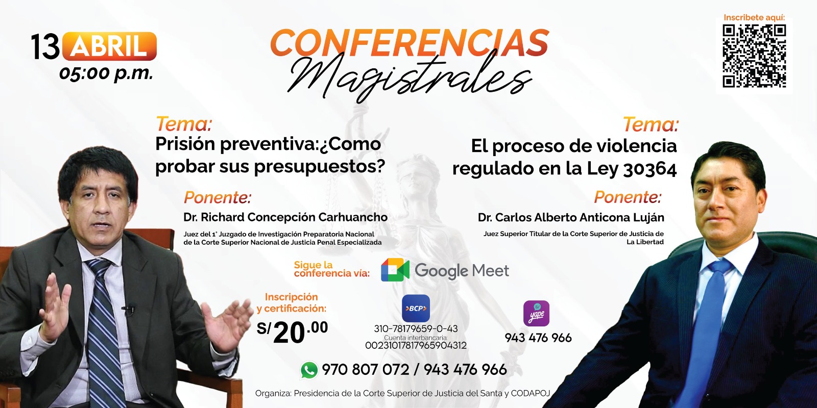 PRISIÓN PREVENTIVA ¿CÓMO PROBAR SUS PRESUPUESTOS? Y EL PROCESO DE VIOLENCIA REGULADO EN LA LEY 30364