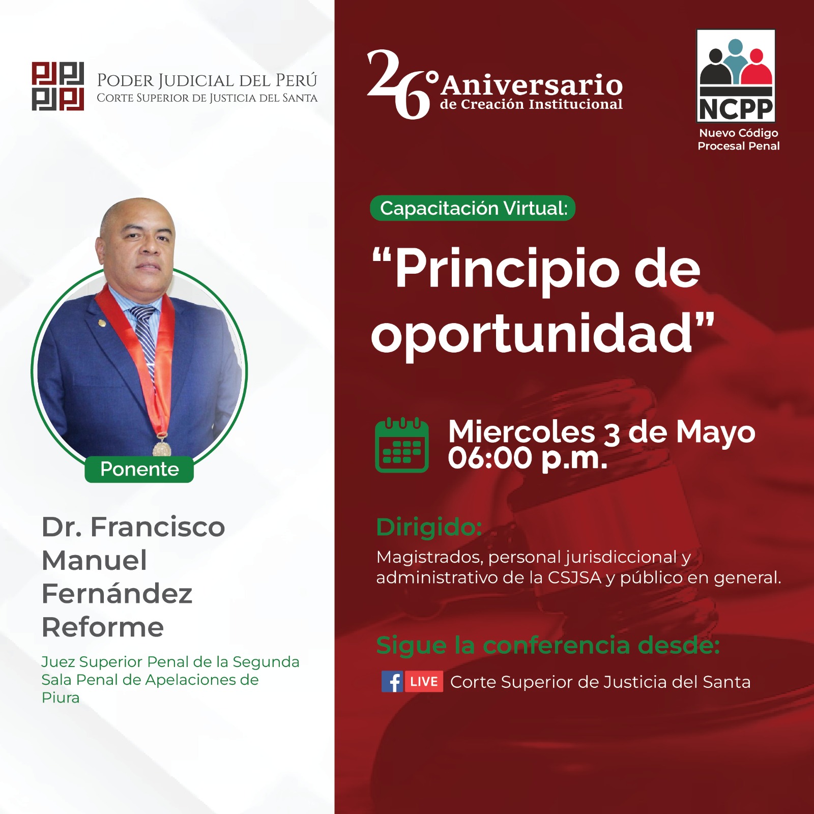 PRINCIPIO DE OPORTUNIDAD