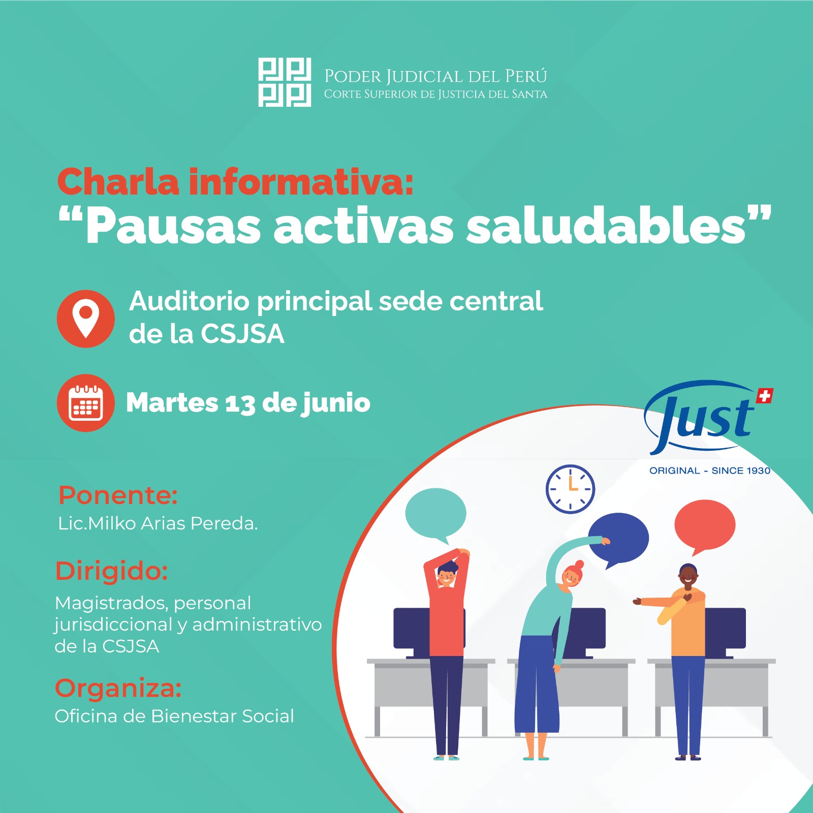 PAUSAS ACTIVAS SALUDABLES