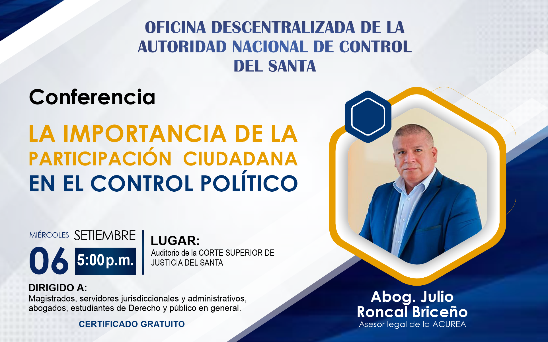 LA IMPORTANCIA DE LA PARTICIPACIÓN CIUDADANA EN EL CONTROL POLÍTICO