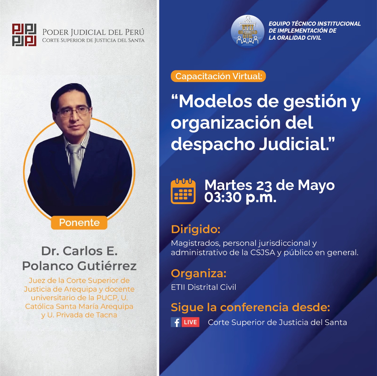 MODELOS DE GESTION Y ORGANIZACION DEL DESPACHO JUDICIAL