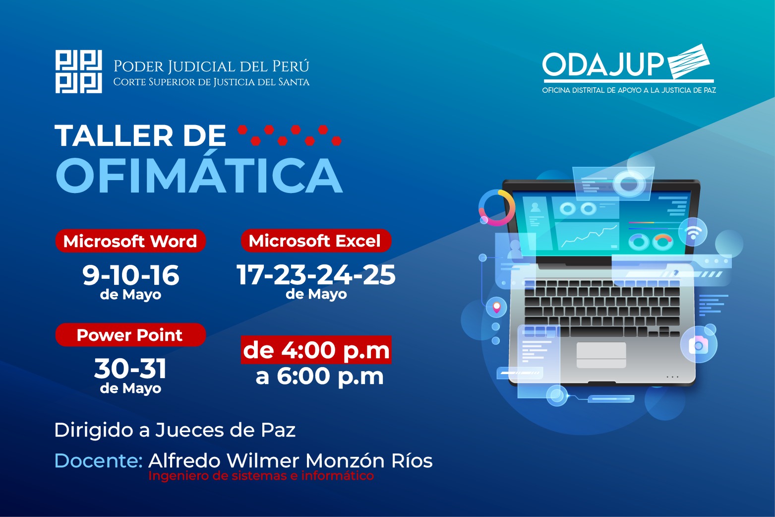 OFIMÁTICA: MICROSOFT WORD, MICROSOFT EXCEL Y POWER POINT