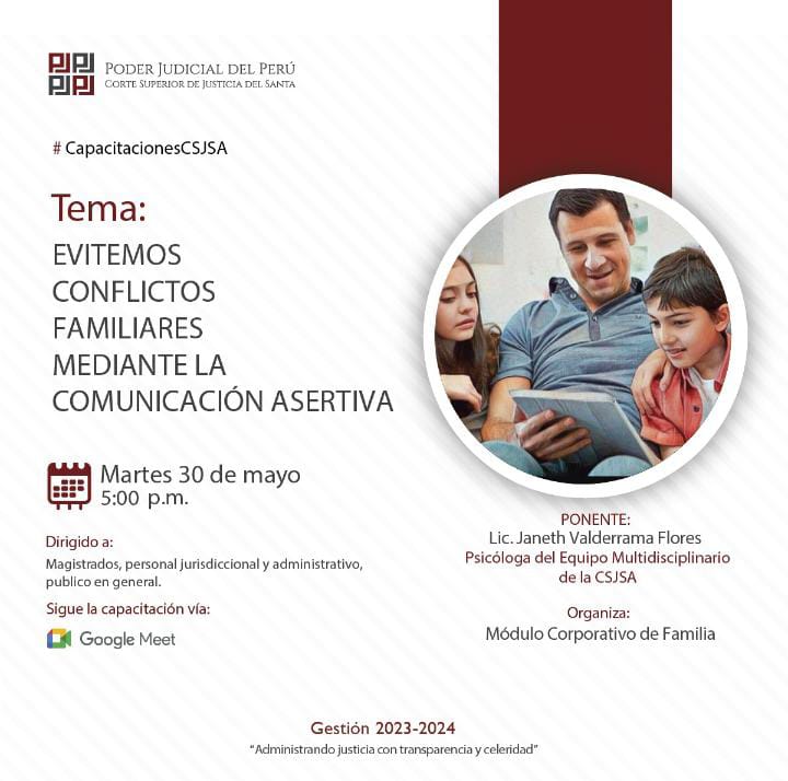 EVITEMOS CONFLICTOS FAMILIARES MEDIANTE LA COMUNICACION ASERTIVA