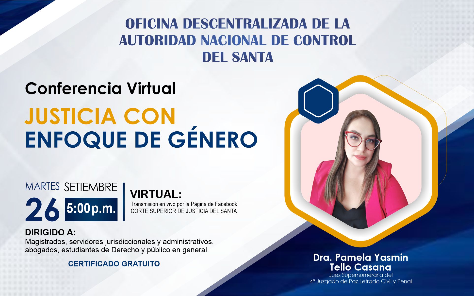 JUSTICIA CON ENFOQUE DE GÉNERO