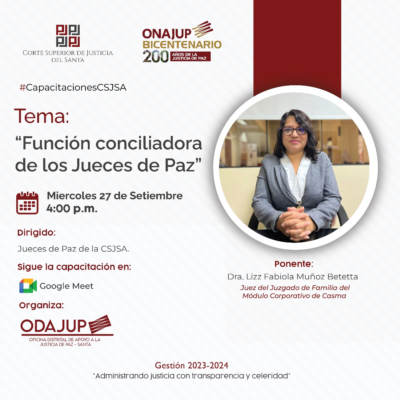 FUNCION CONCILIADORA DE LOS JUECES DE PAZ