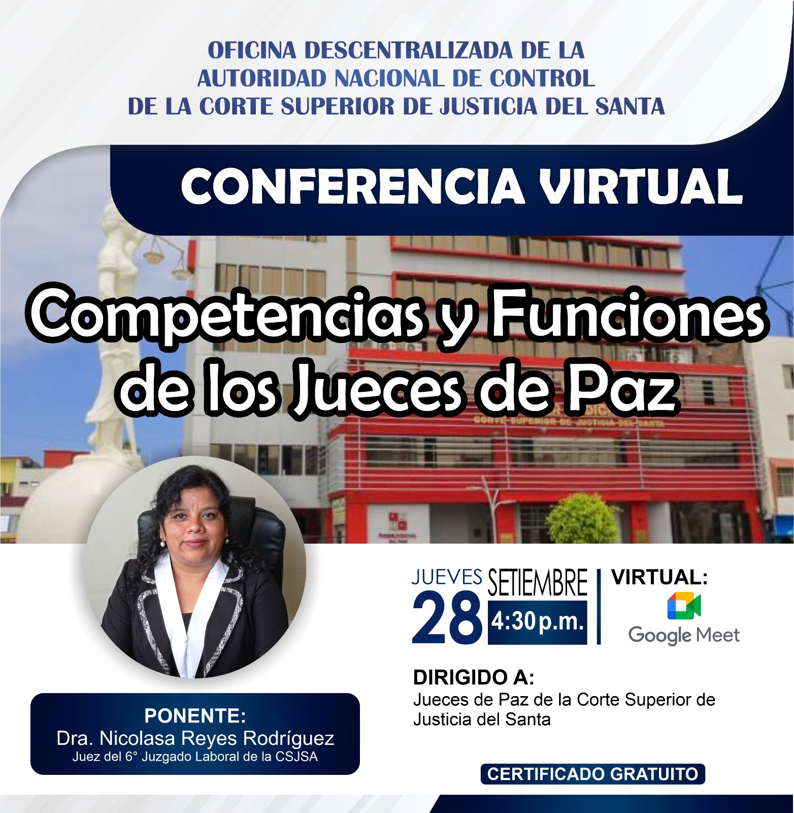 COMPETENCIAS Y FUNCIONES DE LOS JUECES DE PAZ