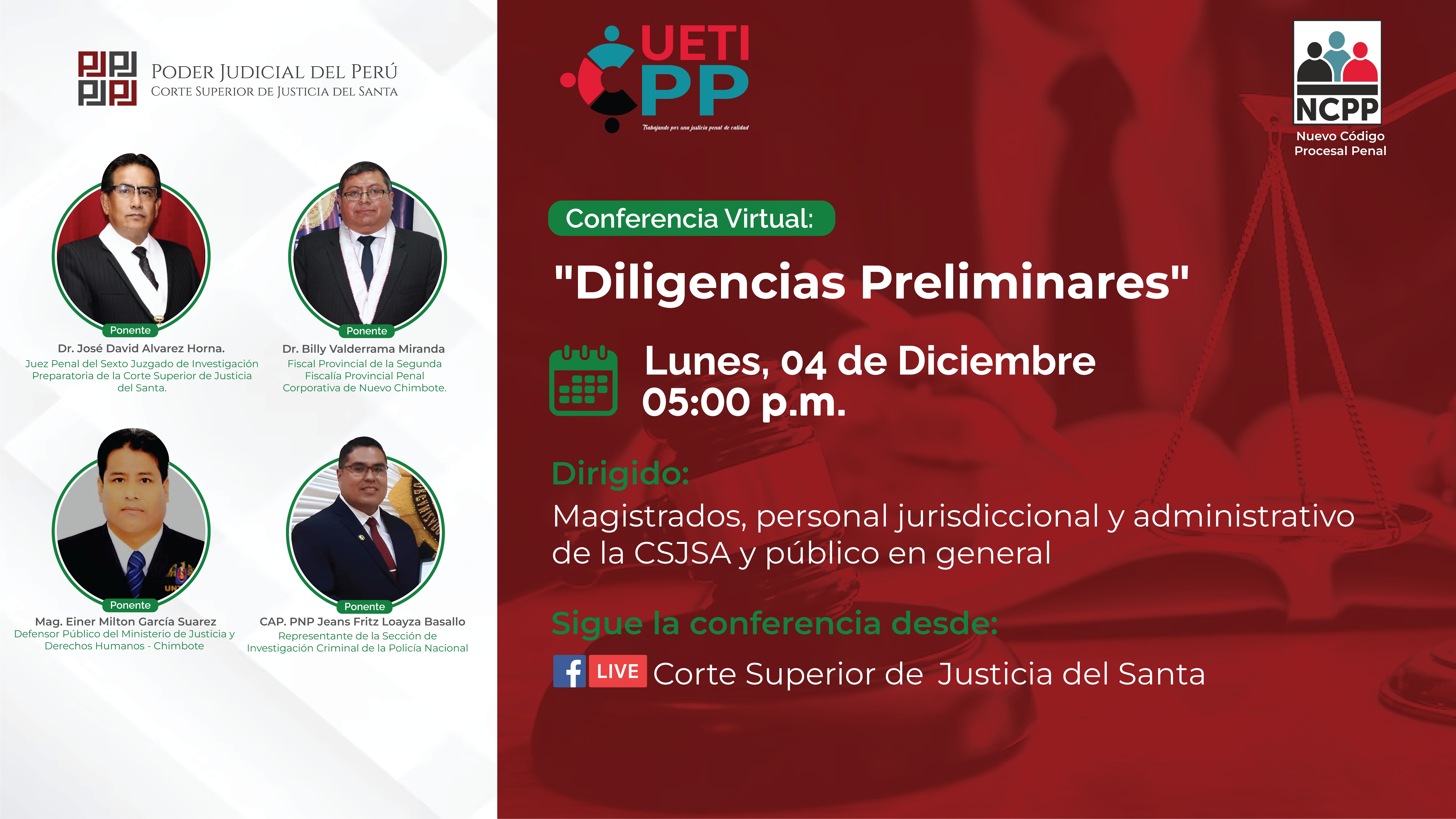 DILIGENCIAS PRELIMINARES