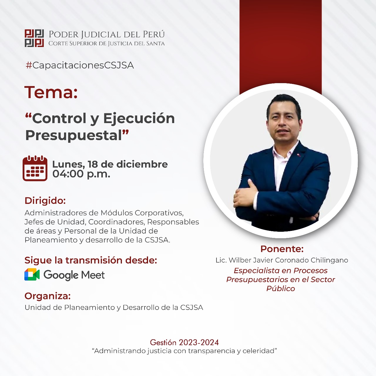 CONTROL Y EJECUCÍON PRESUPUESTAL