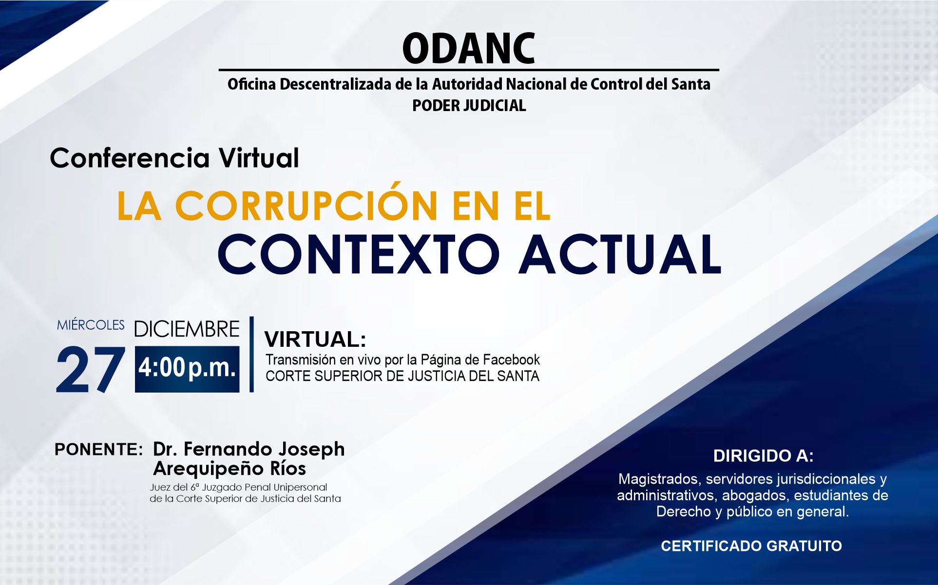 LA CORRUPCIÓN EN EL CONTEXTO ACTUAL