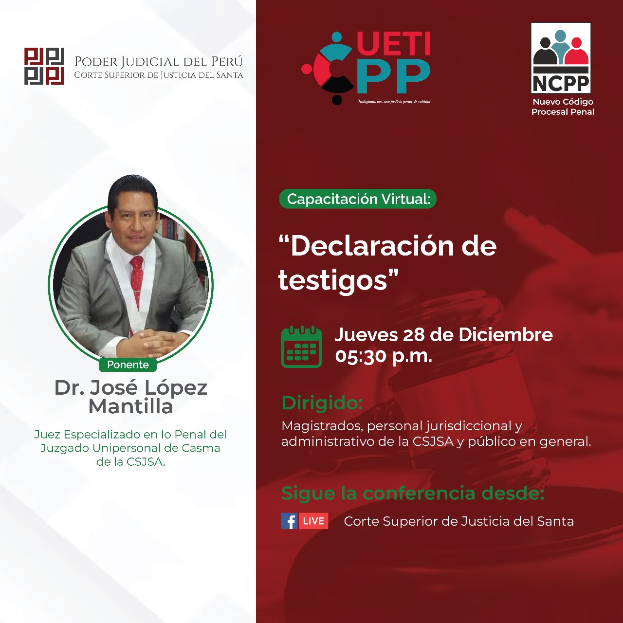 DECLARACIÓN DE TESTIGOS