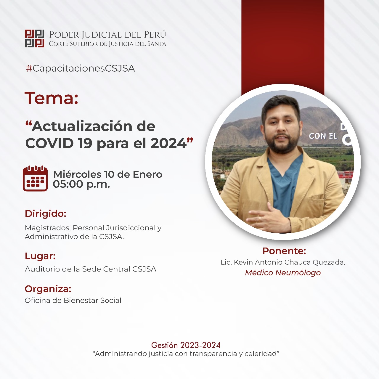 ACTUALIZACIÓN DE COVID 19 PARA EL 2024