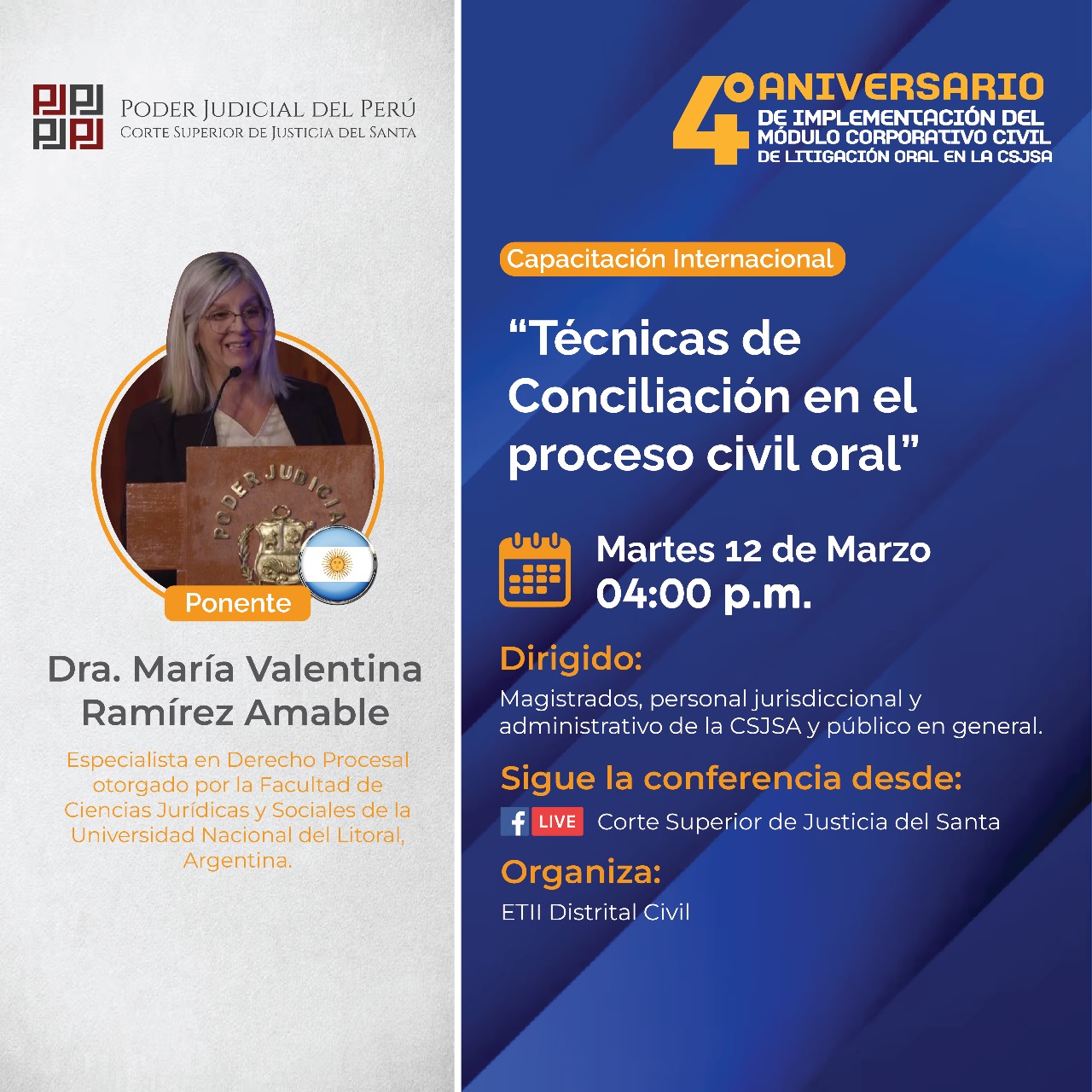 TÉCNICAS DE CONCILIACIÓN EN EL PROCESO CIVIL ORAL