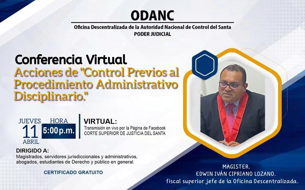 ACCIONES DE CONTROL PREVIOS AL PROCEDIMIENTO ADMINISTRATIVO DISCIPLINARIO