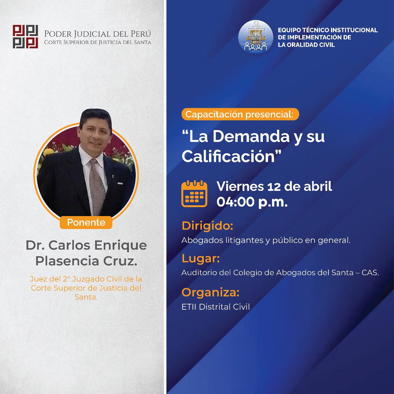 LA DEMANDA Y SU CALIFICACIÓN