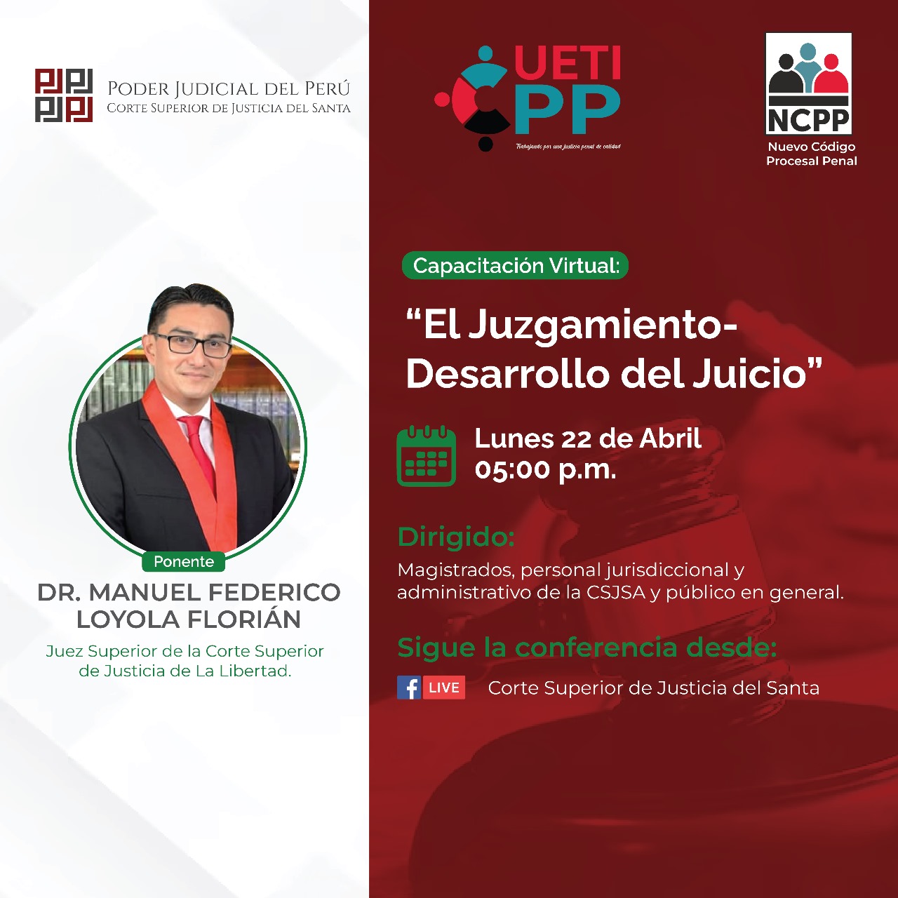 EL JUZGAMIENTO - DESARROLLO DEL JUICIO