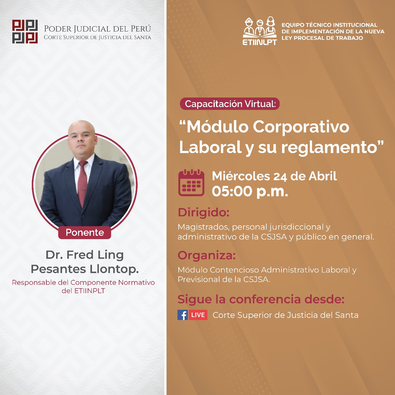 MÓDULO CORPORATIVO LABORAL Y SU REGLAMENTO
