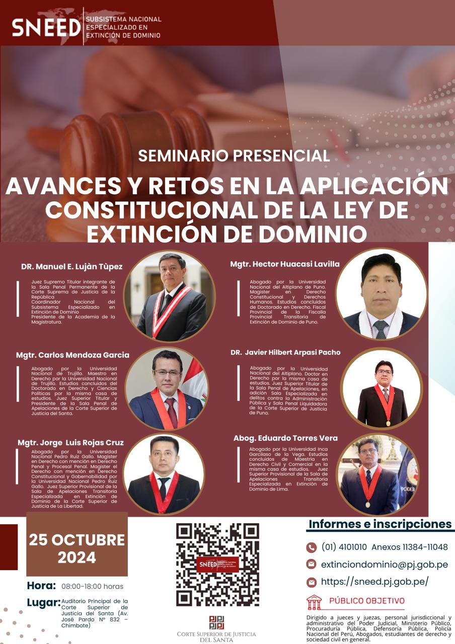 AVANCES Y RETOS EN LA APLICACIÓN CONSTITUCIONAL DE LA LEY DE EXTINCIÓN DE DOMINIO